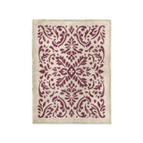 Floranna Ivory & Wine in Small (30" x 40") Size