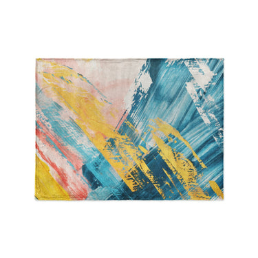 Egon Blue & Yellow in Small (30" x 40") Size