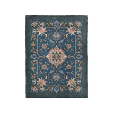 Miriam Navy & Gold in Small (30" x 40") Size