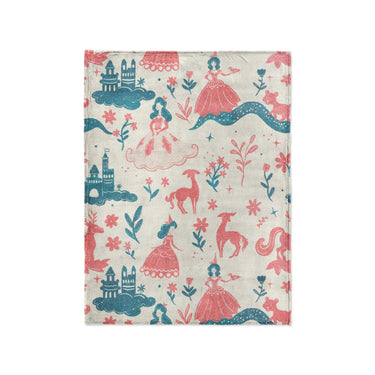 Pink Princess Fairytale in Small (30" x 40") Size