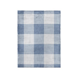 Buffalo Plaid Steel Blue in Small (30" x 40") Size