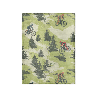 Mountain Bike Park in Small (30" x 40") Size