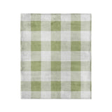 Buffalo Plaid Light Sage in Medium (50" x 60") Size