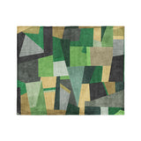 Baxter Green & Yellow in Medium (50" x 60") Size