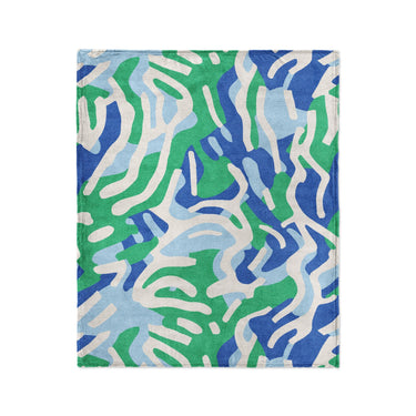 Leonardo Blue Green in Medium (50" x 60") Size