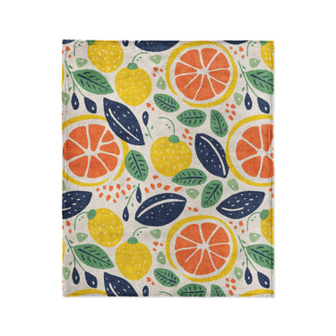 Pamplemousse and Bay Leaf in Medium (50" x 60") Size