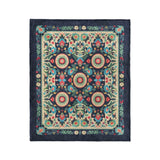 Nellie Blue Multicolor in Medium (50" x 60") Size