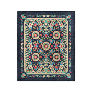 Nellie Blue Multicolor in Medium (50" x 60") Size