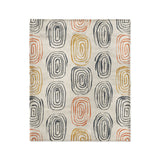 Horatio Ivory & Orange in Medium (50" x 60") Size