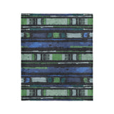 Ojai Blue & Green in Medium (50" x 60") Size