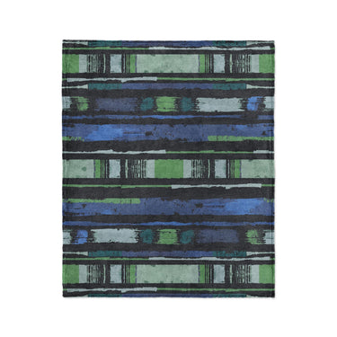 Ojai Blue & Green in Medium (50" x 60") Size