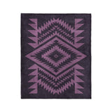 Reyno Lilac & Eggplant in Medium (50" x 60") Size