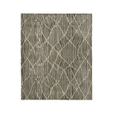 Paxton Black Taupe in Medium (50" x 60") Size