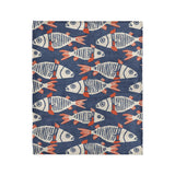 Tribal Fish in Medium (50" x 60") Size