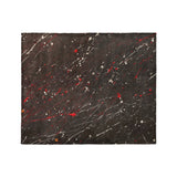 Edgar Red & Vintage Black in Medium (50" x 60") Size