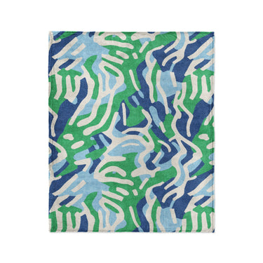 Leonardo Blue Green in Medium (50" x 60") Size