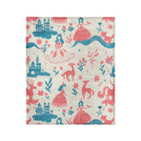 Pink Princess Fairytale in Medium (50" x 60") Size