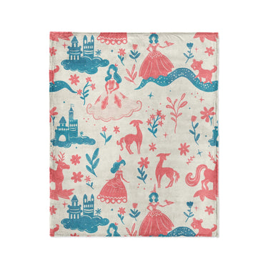 Pink Princess Fairytale in Medium (50" x 60") Size