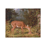 Deer and Fawn by Alfred Fitzwilliam in Medium (50" x 60") Size