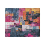 Heidi Blue & Purple in Medium (50" x 60") Size