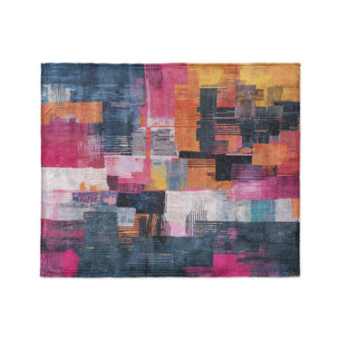 Heidi Blue & Purple in Medium (50" x 60") Size