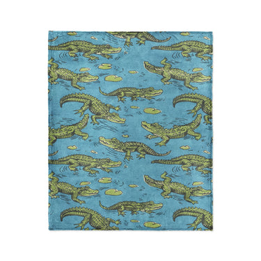 Gator Swamp in Medium (50" x 60") Size