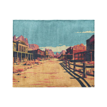 Southwestern Ghost Town in Medium (50" x 60") Size