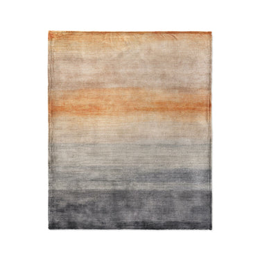 Ruidoso Navy & Burnt Orange in Medium (50" x 60") Size
