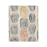 Horatio Ivory & Orange in Medium (50" x 60") Size