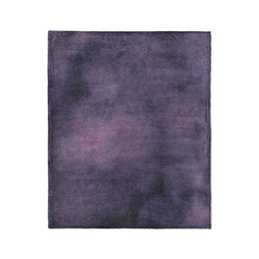 Andromeda Watercolor Purple & Blue in Medium (50" x 60") Size