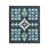 Remy Navy Blue in Medium (50" x 60") Size