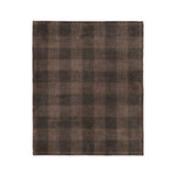 Buffalo Plaid Hickory Brown in Medium (50" x 60") Size