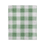 Buffalo Plaid Kelly Green in Medium (50" x 60") Size