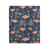 Flamingo Paradise in Medium (50" x 60") Size