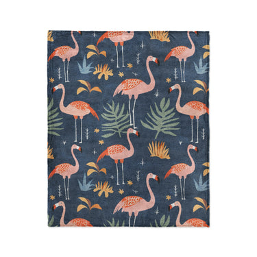 Flamingo Paradise in Medium (50" x 60") Size