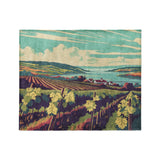 Finger Lakes Vineyard in Medium (50" x 60") Size