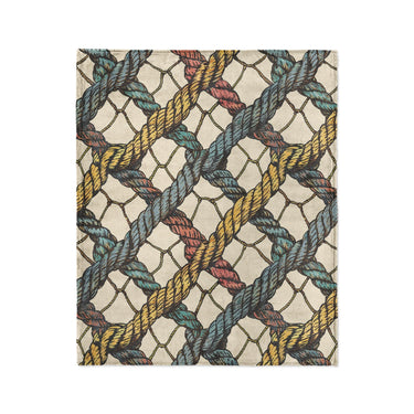 Naval Rope Multicolor in Medium (50" x 60") Size