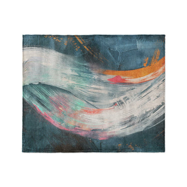 Triton Navy Polychrome in Medium (50" x 60") Size