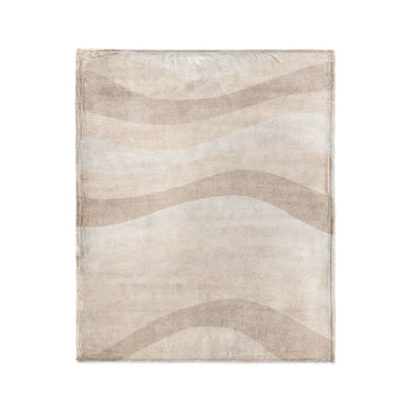 Sinuous Ivory Monochrome in Medium (50" x 60") Size
