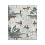 Gone Fishing in Medium (50" x 60") Size