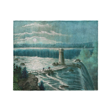 Niagara Falls at Night in Medium (50" x 60") Size