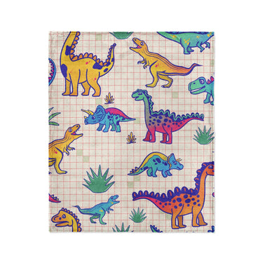 Doodle Dinos in Medium (50" x 60") Size