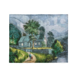 Cottage by the Cliff in Medium (50" x 60") Size