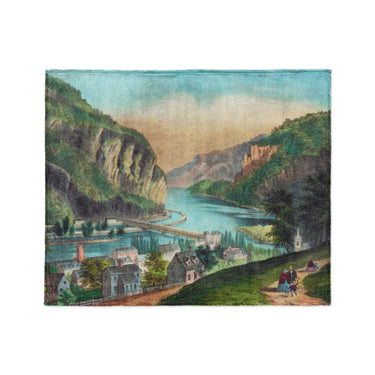 Harpers Ferry West Virginia in Medium (50" x 60") Size