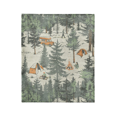 Campsite in Medium (50" x 60") Size