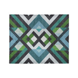 Sonora Blue & Green in Medium (50" x 60") Size