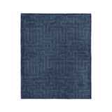 Terra Blue in Medium (50" x 60") Size