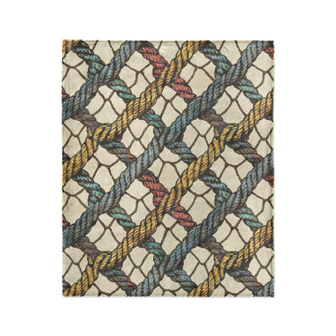 Naval Rope Multicolor in Medium (50" x 60") Size