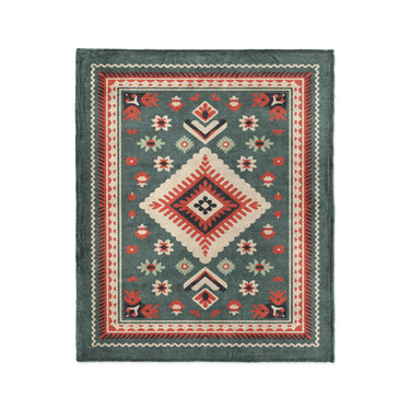 Solano Sage & Terracotta in Medium (50" x 60") Size