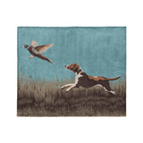 That Dog'll Hunt Blue in Medium (50" x 60") Size